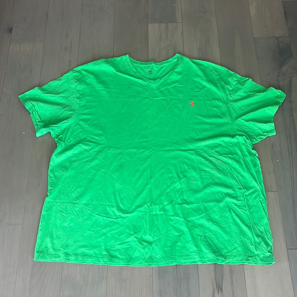 Rare Ralph Lauren V-neck t-shirt size 4XB
